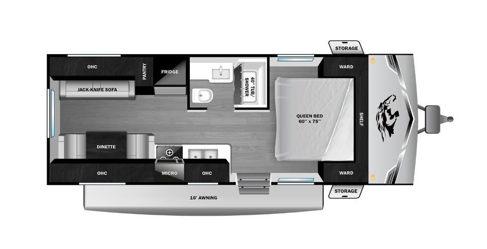 Call now about this 2026 Highland Ridge Open Range CONV 21QB! 2026 Highland Ridge Open Range CONV 21QB - New Travel Trailer For Sale by McClain's RV Superstore in Corinth, Texas features Screen Door, Awning, Removable Table, Kitchen Sink, CO Detector