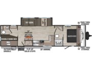 Call now about this 2026 K-Z Connect SE 301BHK! 2026 K-Z Connect SE 301BHK - New Travel Trailer For Sale by McClain's RV Superstore in Corinth, Texas features Water Heater, Wardrobe(s), Roof Vent, Bunk Beds, Fire Extinguisher