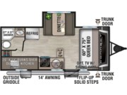 Call now about this 2026 K-Z Connect Mini 191BHK! 2026 K-Z Connect Mini 191BHK - New Travel Trailer For Sale by McClain's RV Superstore in Corinth, Texas features Oven, Microwave, Stove Top Burner, Queen Bed, Fire Extinguisher