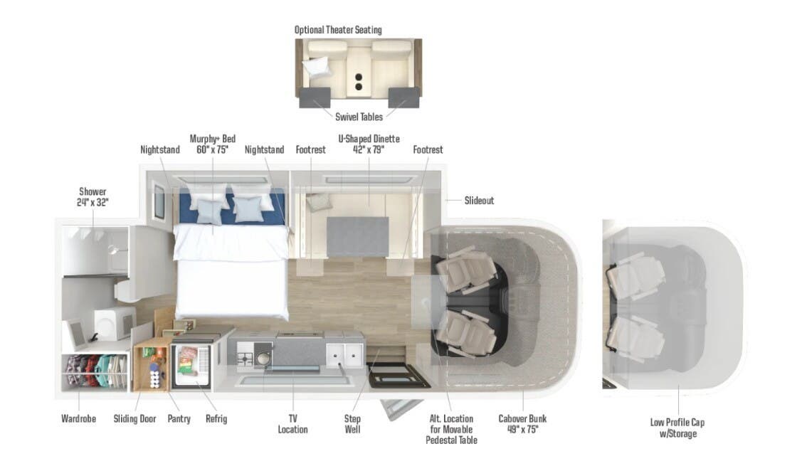 Call now about this 2026 Winnebago View 24D! 2026 Winnebago View 24D - New Class C For Sale by McClain's RV Superstore in Corinth, Texas features Inverter, Shower, LP Detector, Medicine Cabinet, Driver's Door