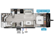 Call now about this 2025 Grand Design Transcend Xplor 25MLX! 2025 Grand Design Transcend Xplor 25MLX - New Travel Trailer For Sale by McClain's RV Oklahoma City in Oklahoma City, Oklahoma features Shower, Refrigerator, LP Detector, Stove Top Burner, Medicine Cabinet