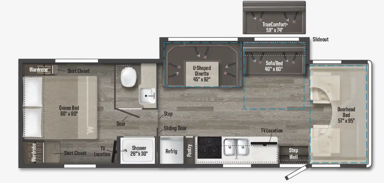 Call now about this 2026 Winnebago Minnie Winnie 31K! 2026 Winnebago Minnie Winnie 31K - New Class C For Sale by McClain's RV Oklahoma City in Oklahoma City, Oklahoma features TV, Non-Smoking Unit, Power Roof Vent, CD Player, Hitch