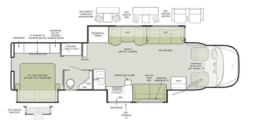 New 2026 Tiffin Allegro Bay 38AB available in Oklahoma City, Oklahoma