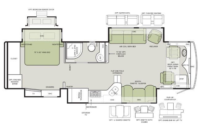 New 2026 Tiffin Allegro Red 33AA available in Oklahoma City, Oklahoma