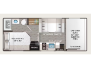 Call now about this 2026 Thor Motor Coach Quantum LC21! 2026 Thor Motor Coach Quantum LC21 - New Class C For Sale by McClains RV in Kerrville, Texas features Backup Monitor, Roof Vents, CO Detector, Smoke Detector, Convection Microwave