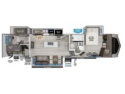 Call now about this 2025 Grand Design Influence 3704BH! 2025 Grand Design Influence 3704BH - New Fifth Wheel For Sale by McClain's RV Oklahoma City in Oklahoma City, Oklahoma features Roof Vents, Bunk Beds, Microwave, Non-Smoking Unit, Outside Kitchen