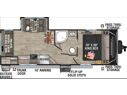 Call now about this 2025 K-Z Connect 241RLK! 2025 K-Z Connect 241RLK - New Travel Trailer For Sale by McClain's RV Oklahoma City in Oklahoma City, Oklahoma features Toilet, Oven, Fire Extinguisher, DVD Player, Luggage Rack