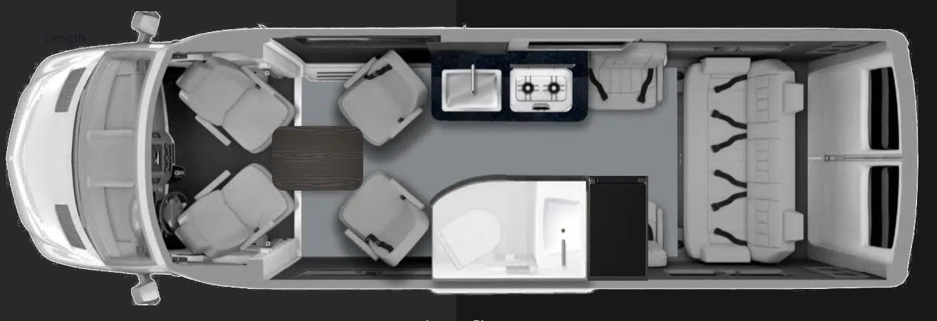 Contact us now about this 2026 Grech RV Strada AWD LOUNGE-ION! 2026 Strada AWD LOUNGE-ION by Grech RV from McClain's RV Oklahoma City in Oklahoma City, Oklahoma