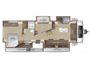 Call now about this 2026 Highland Ridge Open Range 335RBS! 2026 Highland Ridge Open Range 335RBS - New Travel Trailer For Sale by McClain's RV Oklahoma City in Oklahoma City, Oklahoma features Water Heater, Outside Kitchen, Oven, TV, Surround Sound System