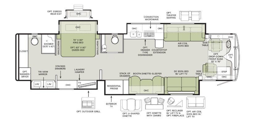 New 2026 Tiffin Phaeton 40IH available in Oklahoma City, Oklahoma