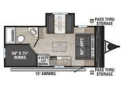Call now about this 2026 K-Z Sportsmen Classic 171BH! 2026 K-Z Sportsmen Classic 171BH - New Travel Trailer For Sale by McClain's RV Oklahoma City in Oklahoma City, Oklahoma features Pantry, Booth Dinette, CO Detector, Spare Tire Kit, Refrigerator