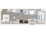 Call now about this 2026 Thor Motor Coach Quantum LF31! 2026 Thor Motor Coach Quantum LF31 - New Class C For Sale by McClain's RV Oklahoma City in Oklahoma City, Oklahoma features Slideout, Stove Top Burner, Medicine Cabinet, Queen Bed, Roof Vents