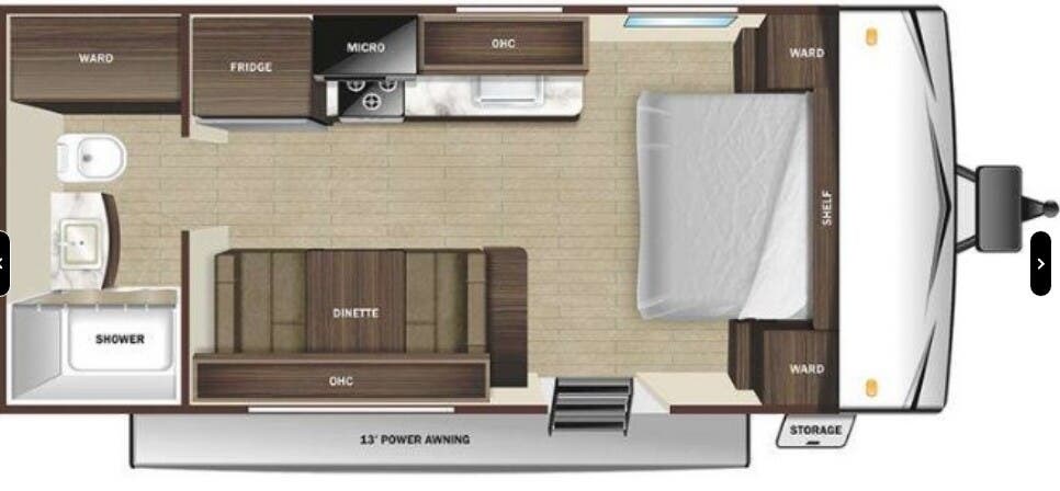 New 2026 Highland Ridge Open Range CONV 182RB available in Oklahoma City, Oklahoma