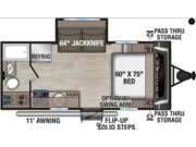Call now about this 2026 K-Z Connect Mini 181RB! 2026 K-Z Connect Mini 181RB - New Travel Trailer For Sale by McClain's Longhorn RV in Sanger, Texas features Propane, Overhead Cabinetry, Stove Top Burner, Medicine Cabinet, Toilet