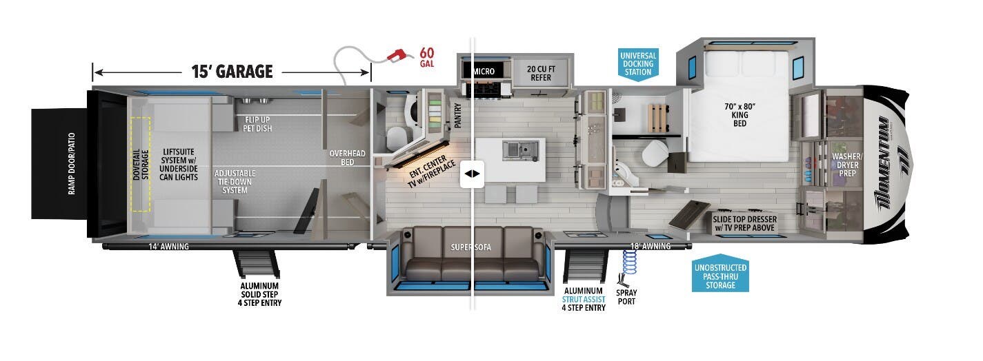 New 2026 Grand Design Momentum 381MS available in Oklahoma City, Oklahoma