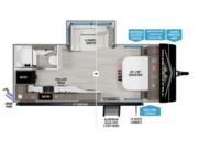 Call now about this 2026 Grand Design Transcend Xplor 20MKX! 2026 Grand Design Transcend Xplor 20MKX - New Travel Trailer For Sale by McClain's RV Oklahoma City in Oklahoma City, Oklahoma features Non-Smoking Unit, Fire Extinguisher, Air Conditioning, Smoke Detector, Medicine Cabinet