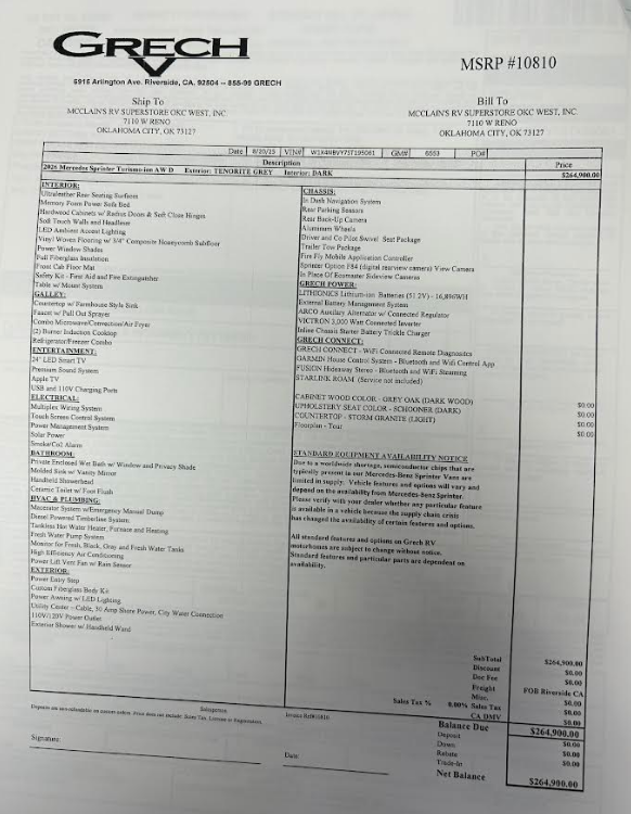 Contact us now about this 2026 Grech RV Turismo AWD TOUR-ION! 2026 Turismo AWD TOUR-ION by Grech RV from McClain's RV Oklahoma City in Oklahoma City, Oklahoma