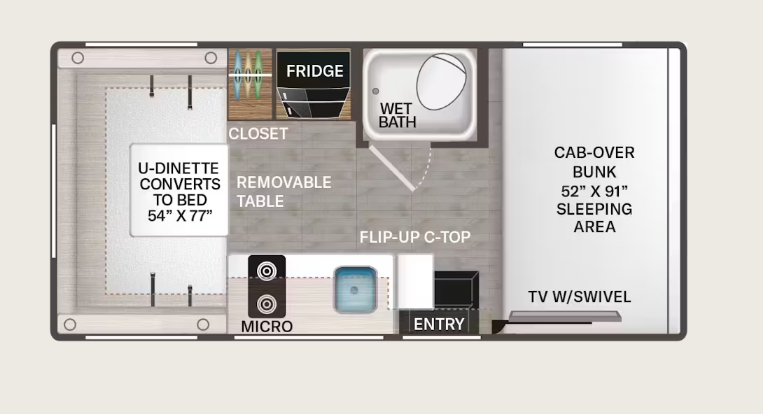 Call now about this 2026 Thor Motor Coach Quantum LC19! 2026 Thor Motor Coach Quantum LC19 - New Class C For Sale by McClain's RV Oklahoma City in Oklahoma City, Oklahoma features Refrigerator, Detachable Power Cord, CO Detector, Non-Smoking Unit, TV