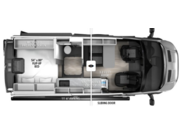 Call now about this 2026 Grand Design Lineage LVT1! 2026 Grand Design Lineage LVT1 - New Class B For Sale by McClain's RV Oklahoma City in Oklahoma City, Oklahoma features Roof Vents, Air Conditioning, Removable Table, Shower, Overhead Cabinetry
