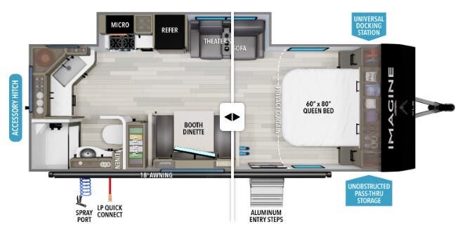 New 2026 Grand Design Imagine XLS 22MLE available in Oklahoma City, Oklahoma