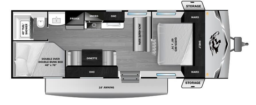 New 2026 Highland Ridge Open Range CONV 26DB available in Oklahoma City, Oklahoma