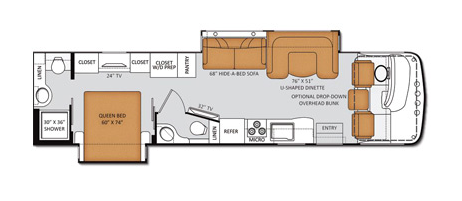 Call now about this 2015 Thor MIRAMAR 34.1! 2015 Thor MIRAMAR 34.1 - Used Class A For Sale by McClain's RV Oklahoma City in Oklahoma City, Oklahoma features Microwave, Batteries, Stove Top Burner, Ladder, Converter