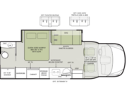 Call now about this 2026 Tiffin Wayfarer 25XRW! 2026 Tiffin Wayfarer 25XRW - New Class C For Sale by McClain's RV Oklahoma City in Oklahoma City, Oklahoma features Hitch, Water Heater, Backup Monitor, Toilet, CO Detector