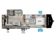 Call now about this 2026 Grand Design Reflection 150 250ML! 2026 Grand Design Reflection 150 250ML - New Fifth Wheel For Sale by McClain's RV Oklahoma City in Oklahoma City, Oklahoma features Stove, Batteries, Medicine Cabinet, Non-Smoking Unit, Stove Top Burner