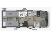 Call now about this 2026 Winnebago Ekko 23B! 2026 Winnebago Ekko 23B - New Class C For Sale by McClain's RV Oklahoma City in Oklahoma City, Oklahoma features Microwave, Wardrobe(s), Awning, Toilet, Stove Top Burner