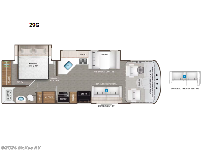 2023 Thor Motor Coach ACE 29G - New Class A For Sale by McKee RV in Perry, Iowa