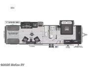 Call now about this 2024 Keystone Fuzion Impact Edition 32V! 2024 Keystone Fuzion Impact Edition 32V - New Toy Hauler For Sale by McKee RV in Perry, Iowa features Slideout