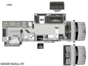 Call now about this 2026 Dynamax Corp DX3 34KD! 2026 Dynamax Corp DX3 34KD - New Super C For Sale by McKee RV in Perry, Iowa features Slideout