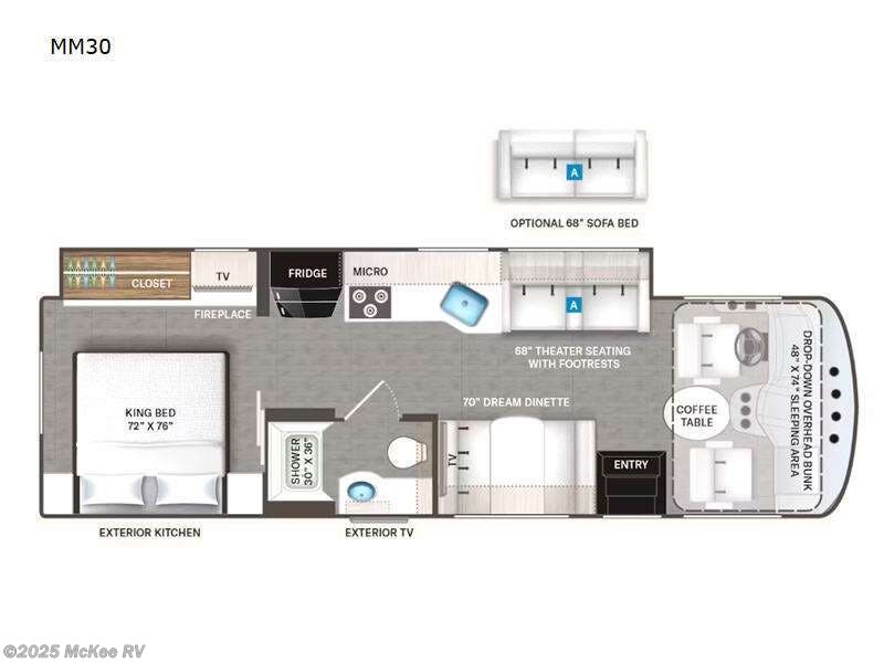 Call now about this 2025 Thor Motor Coach Luminate MM30! 2025 Thor Motor Coach Luminate MM30 - New Class A For Sale by McKee RV in Perry, Iowa features Slideout