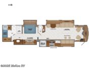 Call now about this 2024 Fleetwood Discovery LXE 44B! 2024 Fleetwood Discovery LXE 44B - Used Class A For Sale by McKee RV in Perry, Iowa features Slideout