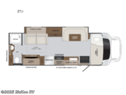 Call now about this 2025 Holiday Rambler Incline 27U! 2025 Holiday Rambler Incline 27U - New Class C For Sale by McKee RV in Perry, Iowa features Slideout