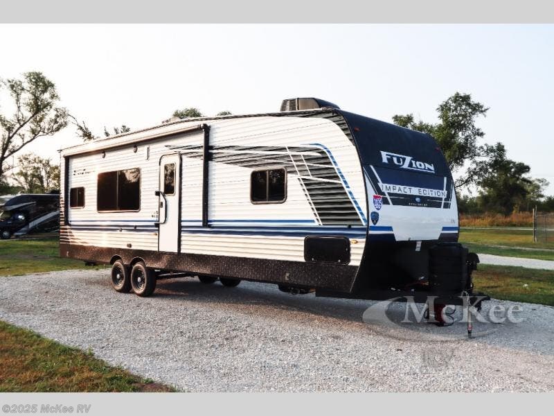 Email now about this 2025 Keystone Fuzion Impact Edition 2915! New 2025 Keystone Fuzion Impact Edition 2915 available in Perry, Iowa