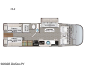 Call now about this 2026 Thor Motor Coach Vegas 26.2! 2026 Thor Motor Coach Vegas 26.2 - New Class A For Sale by McKee RV in Perry, Iowa features Slideout