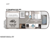 Call now about this 2026 Thor Motor Coach Compass Go 22MT! 2026 Thor Motor Coach Compass Go 22MT - New Class B+ For Sale by McKee RV in Perry, Iowa