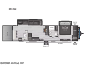 Call now about this 2025 Keystone Bullet 336BBK! 2025 Keystone Bullet 336BBK - New Travel Trailer For Sale by McKee RV in Perry, Iowa features Slideout