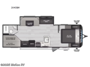 Call now about this 2026 Keystone Bullet Classic 26BHC! 2026 Keystone Bullet Classic 26BHC - New Travel Trailer For Sale by McKee RV in Perry, Iowa features Slideout