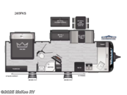 Call now about this 2026 Keystone Bullet 265FKS! 2026 Keystone Bullet 265FKS - New Travel Trailer For Sale by McKee RV in Perry, Iowa features Slideout