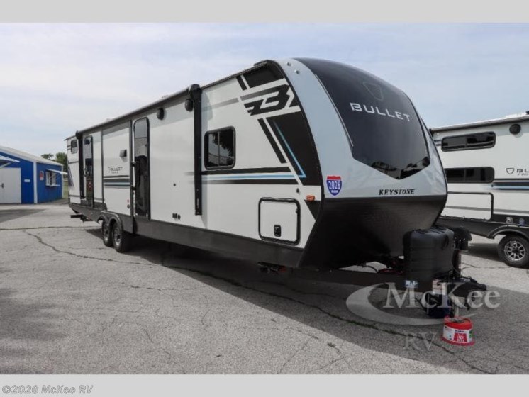 Email now about this 2026 Keystone Bullet 330BKQ! New 2026 Keystone Bullet 330BKQ available in Perry, Iowa