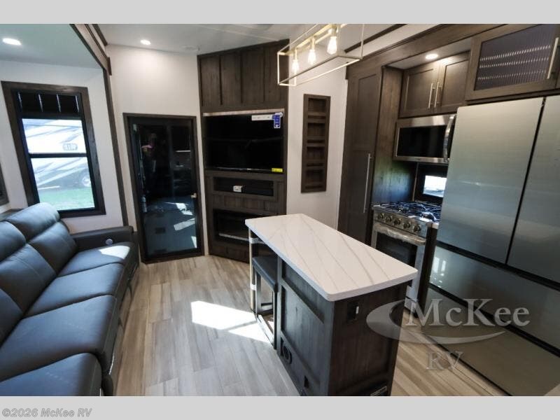 Contact us now about this 2025 Keystone Fuzion 419! 2025 Fuzion 419 by Keystone from McKee RV in Perry, Iowa