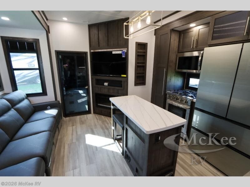 Contact us now about this 2025 Keystone Fuzion 419! 2025 Fuzion 419 by Keystone from McKee RV in Perry, Iowa