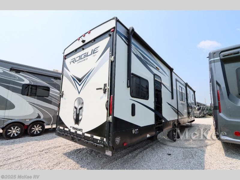 Used 2021 Forest River Vengeance Rogue Armored 383G2 available in Perry, Iowa