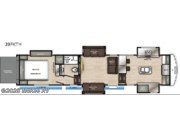 Call now about this 2021 Forest River RiverStone RSF39FKTH! 2021 Forest River RiverStone RSF39FKTH - Used Toy Hauler For Sale by McKee RV in Perry, Iowa features Slideout
