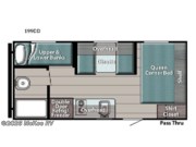 Call now about this 2020 Gulf Stream Ameri-Lite Super Lite 199DD! 2020 Gulf Stream Ameri-Lite Super Lite 199DD - Used Travel Trailer For Sale by McKee RV in Perry, Iowa