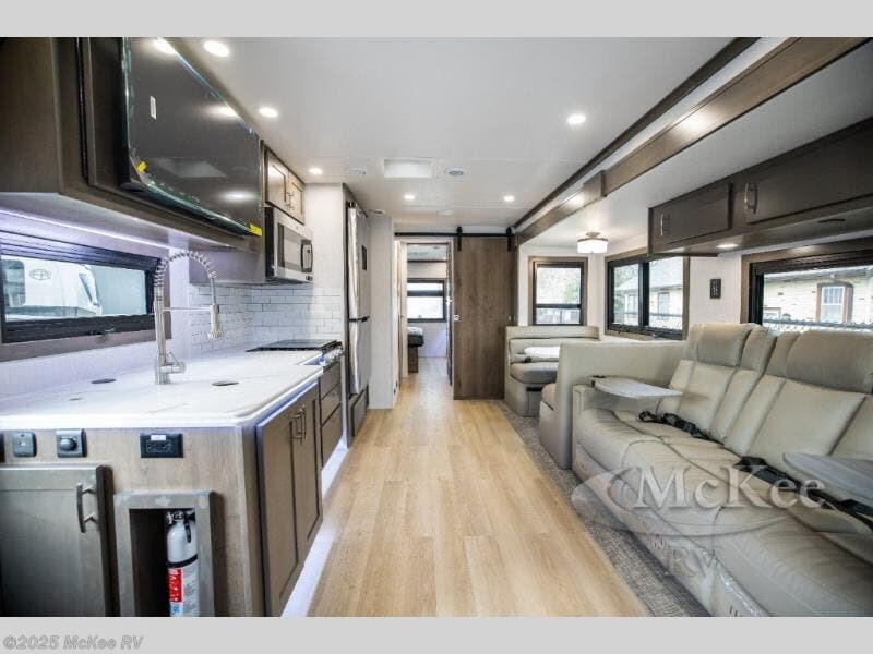 Contact us now about this 2026 Dynamax Corp Europa 34SSFR! 2026 Europa 34SSFR by Dynamax Corp from McKee RV in Perry, Iowa
