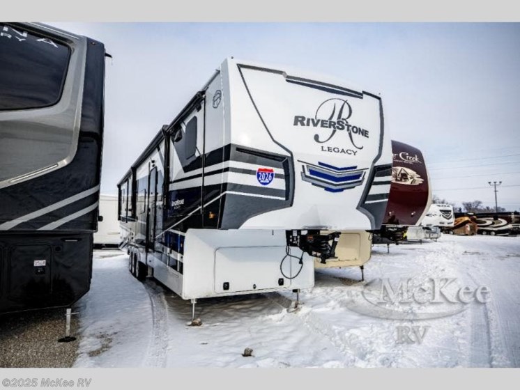 Email now about this 2026 Forest River Riverstone Legacy RSF421FK! New 2026 Forest River Riverstone Legacy RSF421FK available in Perry, Iowa