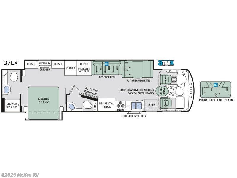 Call now about this 2017 Thor Motor Coach Challenger 37LX! 2017 Thor Motor Coach Challenger 37LX - Used Class A For Sale by McKee RV in Perry, Iowa features Slideout